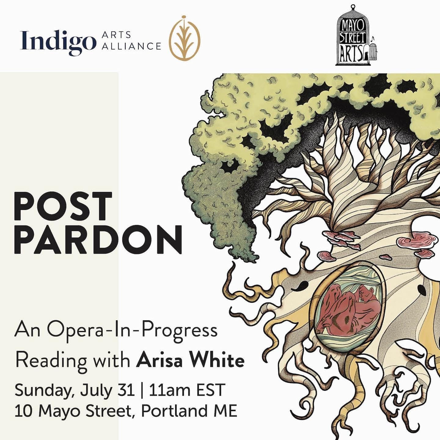 Sun, Jul 31; 11am | Post Pardon: Opera-In-Progress Reading