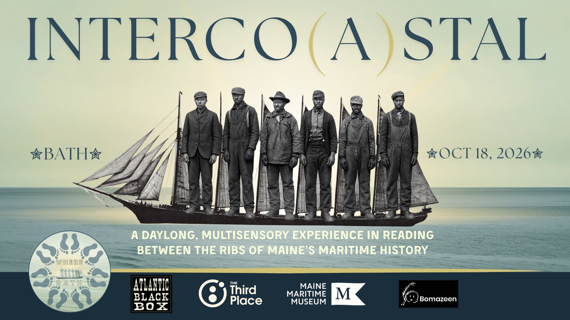 The Interco(a)stal Walk: A daylong, multisensory journey to read between the ribs of Maine’s maritime history